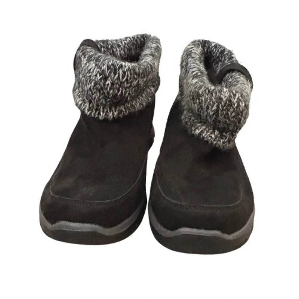 Skechers Easy Going Heightened Ankle Bootie Knit Contrast Memory Foam Size 6.5 - Picture 2 of 7